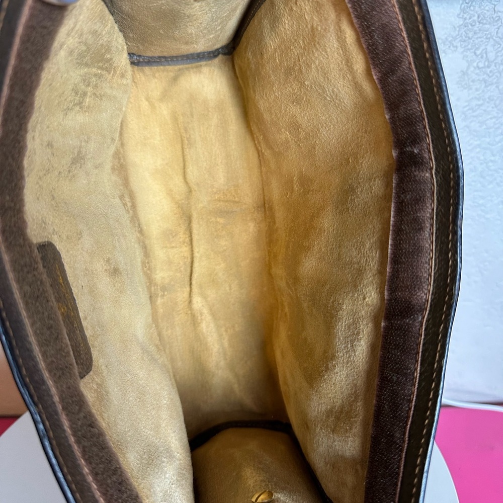 👜GUCCI GG PVC Leather Sherry Line Crossbody Bag - Picture 12 of 14
